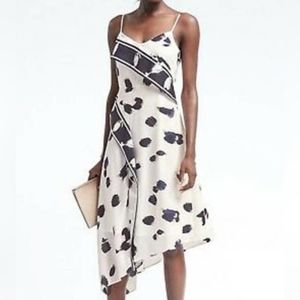 Banana Republic Asymmetrical Seamed Dress